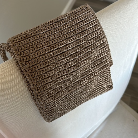 The Sak Crossbody Shoulder Bag in Taupe/Light Brown - Picture 6 of 6